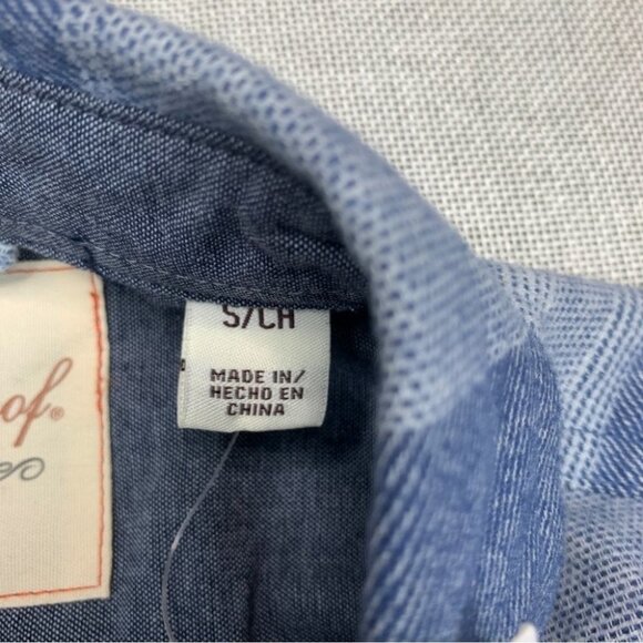 WEATHERPROOF VINTAGE mens shirt Brushed Horizontal Stripe Woven Shirt Size S - Picture 5 of 12